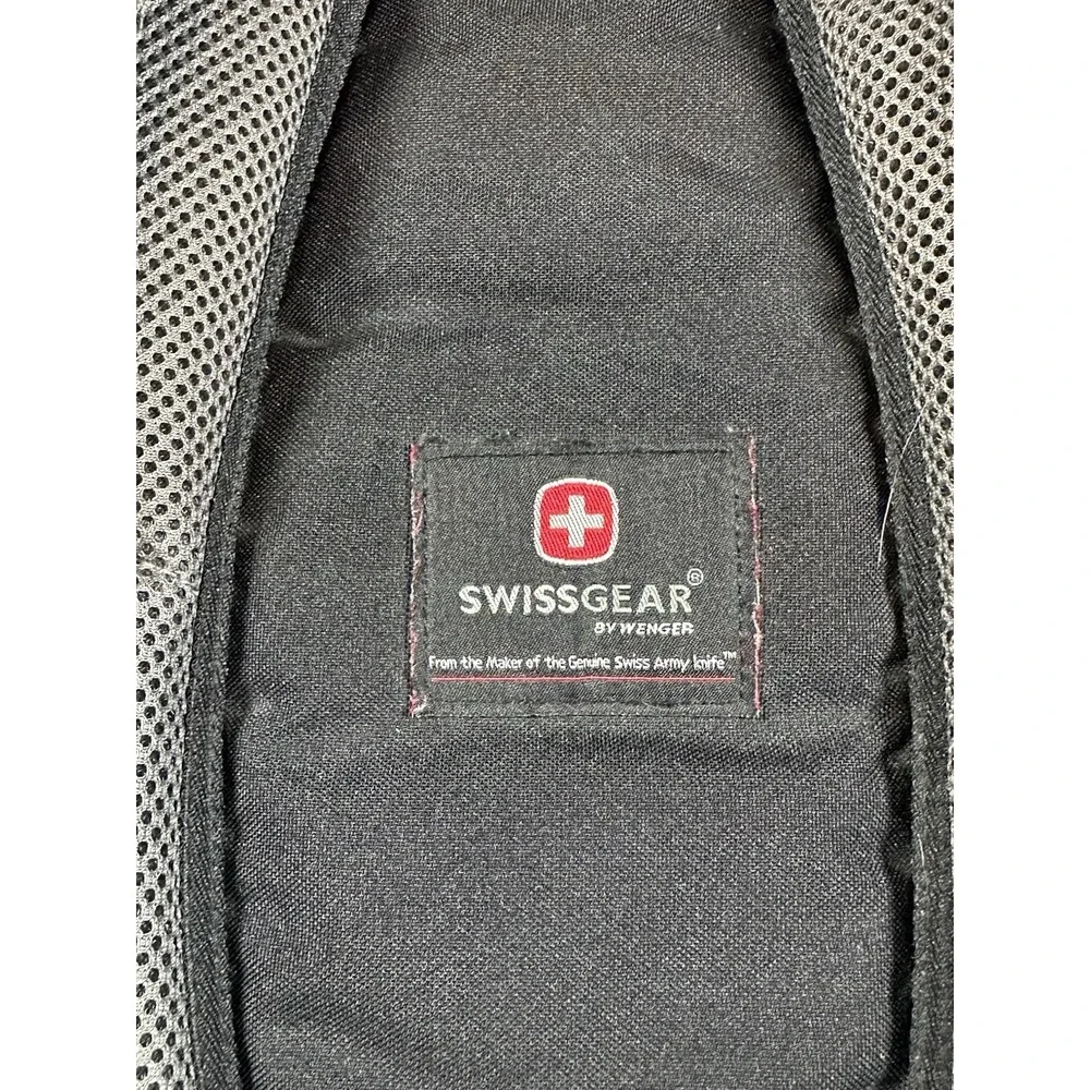 Swiss Gear Wenger Backpack‎ Red Black Bungee School Travel
